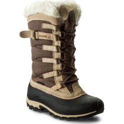 Buty zimowe damskie: Śniegowce KAMIK – Snowvalley NK2079 Brown