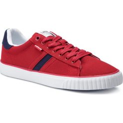 Tenisówki LEVI'S - 227833-795-87 Regular Red. Czerwone półbuty męskie Levi's®, bez wzorów, z gumy, klasyczne, bez zapięcia. Za 239,00 zł.