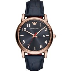 Emporio Armani Zegarek blau. Niebieskie zegarki męskie Emporio Armani. Za 919,00 zł.