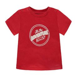 T-shirty chłopięce z nadrukiem: Koszulka w kolorze czerwonym