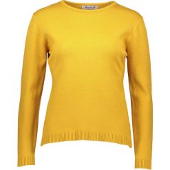 Sweter w kolorze żółtym. Żółte swetry damskie marki Cashmere & Jackets, s, bez wzorów, z kaszmiru, bez rękawów, bez kaptura. W wyprzedaży za 137,95 zł.