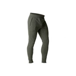 Spodnie skinny 500. Brązowe rurki męskie DOMYOS. Za 69,99 zł.