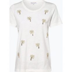 Marie Lund - T-shirt damski, beżowy. Brązowe t-shirty damskie Marie Lund, xxl, z haftami, bez kołnierzyka. Za 49,95 zł.