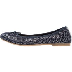 Baleriny damskie lakierowane: Donna Carolina Baleriny navy