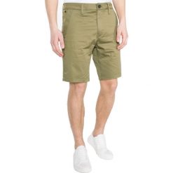 G-Star RAW Bronson Szorty Zielony. Zielone spodenki i szorty męskie G-Star RAW, bez wzorów, z elastanu, retro. Za 395,95 zł.