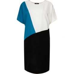 Sukienka codzienna DKNY P9EB6B69. Sukienki damskie DKNY, na co dzień, s, bez wzorów, z elastanu, bez kołnierzyka, bez rękawów, proste. W wyprzedaży za 259,00 zł.