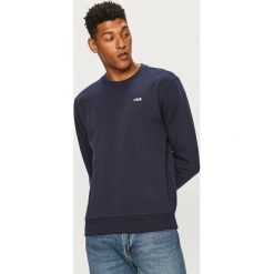 Fila - Bluza. Czarne bluzy męskie Fila, s, bez wzorów, z bawełny, z okrągłym kołnierzem, bez rękawów, bez kaptura. Za 219,90 zł.