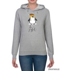 Bluzy damskie: Bluza damska z pingwinem