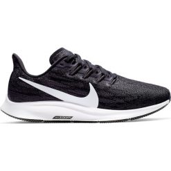 Buty Nike Air Zoom Pegasus 36 W Biało-Czarne. Czarne buty sportowe damskie Nike, bez wzorów, do biegania. Za 499,99 zł.