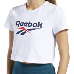 DAMSKA KOSZULKA REEBOK CROP TOP (L). Koszulki damskie Reebok, l. Za 79,99 zł.