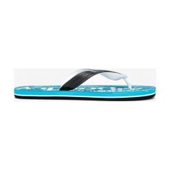 SuperDry Scuba Grit Japonki Niebieski. Niebieskie klapki męskie Superdry, w paski, z materiału. Za 111,95 zł.