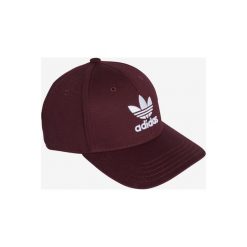 Adidas Originals Trefoil Czapka z daszkiem Czerwony. Czerwone czapki męskie adidas Originals, bez wzorów, z bawełny. Za 76,95 zł.