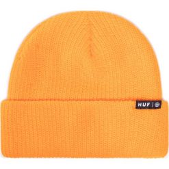 Czapka HUF - Essentials Usual Beanie BN00060 Electric Orange. Pomarańczowe czapki damskie HUF, na zimę, bez wzorów, z materiału. Za 109,00 zł.