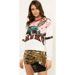 Bluza Pinko Senape PE 20 BLK01 1G14LJ Y54B. Białe bluzy damskie Pinko, xs, bez wzorów, z bawełny, bez rękawów, bez kaptura. W wyprzedaży za 589,00 zł.