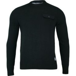 Czarny Sweter z Kieszonką - 100% BAWEŁNA - Brave Soul, Męski SWBRSAW16PERSIANBLACK. Czarne swetry męskie Brave Soul, m, bez wzorów, z bawełny, klasyczne, z klasycznym kołnierzykiem, bez kaptura. Za 89,00 zł.