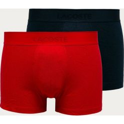 Lacoste - Bokserki (2-pack). Niebieskie bokserki męskie Lacoste, bez wzorów, z elastanu. Za 159,90 zł.
