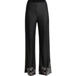 Ivko PANTS INTARSIA PATTERN Spodnie treningowe anthrazit. Szare spodnie sportowe damskie marki Ivko, z bawełny. W wyprzedaży za 503,20 zł.