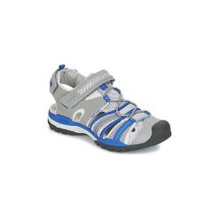 Sandały sportowe Dziecko Geox J BOREALIS B. C. Szare buty sportowe chłopięce Geox. Za 209,30 zł.