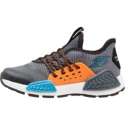 Skechers KINECTORS Tenisówki i Trampki black/grey. Niebieskie trampki chłopięce Skechers, z materiału. Za 209,00 zł.