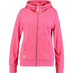 Bluzy rozpinane damskie: Ragwear Plus CHELSEA HEARTS ZIP PLUS Bluza rozpinana pink melange
