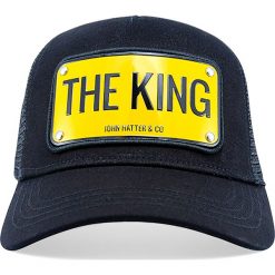 John Hatter Bejsbolówka "The King". Rękawiczki męskie John Hatter & Co, z napisami. Za 359,00 zł.