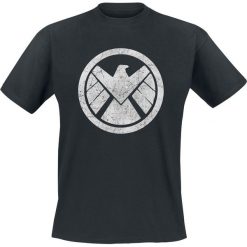 Avengers Shield T-Shirt czarny. Czarne t-shirty męskie marki Avengers, l, z motywem z bajki. Za 74,90 zł.