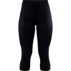 Craft spodenki rowerowe damskie Rise Knickers, czarny S. Czarne spodenki sportowe damskie Craft, s, bez wzorów, z materiału, klasyczne, na fitness i siłownię. Za 189,00 zł.