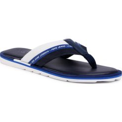Japonki PEPE JEANS - Barrel Reflective PMS90074 White 800. Niebieskie klapki męskie Pepe Jeans, bez wzorów, z jeansu. W wyprzedaży za 129,00 zł.