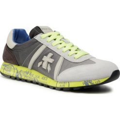 Sneakersy PREMIATA - Lucy 1313E Grey/Yellow. Szare sneakersy męskie Premiata, bez zapięcia. Za 949,00 zł.