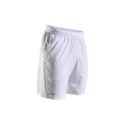 Spodenki tenis LIGHT 900 męskie. Białe spodenki sportowe męskie ARTENGO, s, bez wzorów, z elastanu, sportowe, tenisowe. Za 44,99 zł.