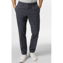 Tommy Hilfiger - Spodnie męskie, niebieski. Niebieskie spodnie męskie TOMMY HILFIGER, s, bez wzorów, z tkaniny, eleganckie. Za 599,95 zł.