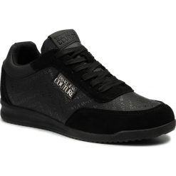 Sneakersy VERSACE JEANS COUTURE - E0YUBSD1 71190 899. Czarne sneakersy męskie Versace Jeans Couture, na co dzień, bez wzorów, z jeansu, bez zapięcia. Za 569,00 zł.
