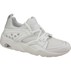 Puma Blaze Of Glory Trinomic 359687-01. Białe buty sportowe męskie Puma, ze skóry, bez zapięcia. W wyprzedaży za 189,99 zł.