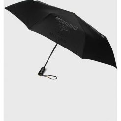 Moschino - Parasol. Czarne parasole MOSCHINO, bez wzorów. W wyprzedaży za 299,90 zł.
