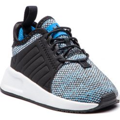 Buty adidas - X_Plr El I B41838 Brblue/Cblack/Ftwwht. Niebieskie półbuty dziewczęce Adidas, bez zapięcia. W wyprzedaży za 149,00 zł.