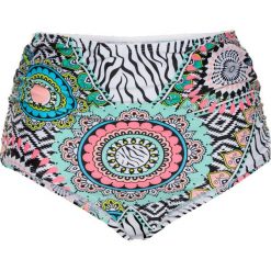 Monokini: Figi bikini bonprix czarno-biało-kolorowy