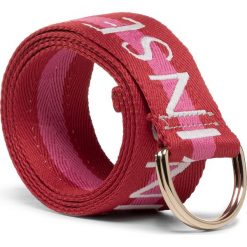 Pasek Damski TWINSET - Cintura 201TO534B Bic.Geranium/Jazz 05053. Różowe paski damskie Twinset, w paski, z materiału. Za 229,00 zł.