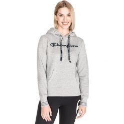 Champion Bluza Szary. Szare bluzy damskie Champion, xs, z haftami, z bawełny, bez rękawów, bez kaptura. Za 266,95 zł.