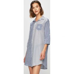 Lauren Ralph Lauren - Koszula nocna. Niebieskie piżamy damskie Lauren Ralph Lauren, s, bez wzorów, z bawełny, bez rękawów. W wyprzedaży za 219,90 zł.