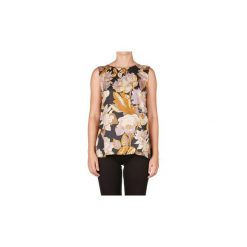 Bluzki Kaos Collezioni LP1TZ051. Bluzki damskie Kaos Collezioni, bez wzorów, bez kołnierzyka, bez rękawów. Za 249,44 zł.