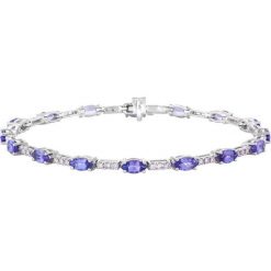 Bransoletki męskie: Białe Złoto Bransoletka – złoto białe 585, Brylant 0,53ct…