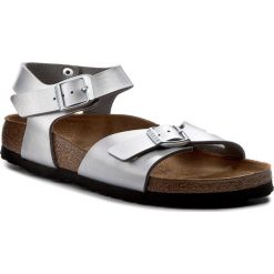 Sandały dziewczęce: Sandały BIRKENSTOCK - Rio Kids 0731483 Silver