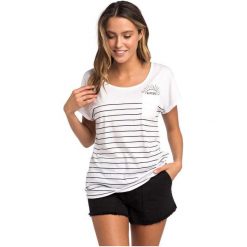 Rip Curl Koszulka Damska Low Tide Tee S Biała. Białe koszulki damskie Rip Curl, na co dzień, s, bez wzorów, bez kołnierzyka, bez rękawów. Za 149,00 zł.