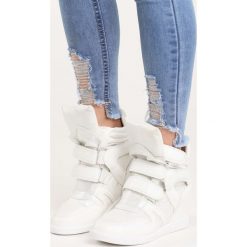 Sneakersy damskie: Białe Sneakersy Strangers