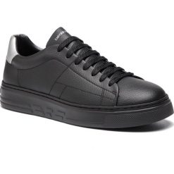 Sneakersy EMPORIO ARMANI - X4X226 XL704 A864 Black/Silver. Czarne sneakersy męskie marki Emporio Armani, na co dzień, bez wzorów, ze skóry ekologicznej, bez zapięcia. Za 689,00 zł.