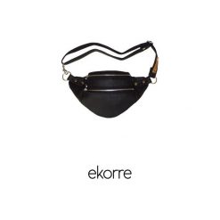 Ekorre black eko. Czarne nerki damskie Ekorre, w paski, bez dodatków. Za 155,00 zł.