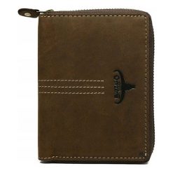 Portfel męski skórzany Buffalo Wild N4Z-H-3. Pomarańczowe portfele męskie BUFFALO WILD, bez wzorów, ze skóry. Za 69,90 zł.