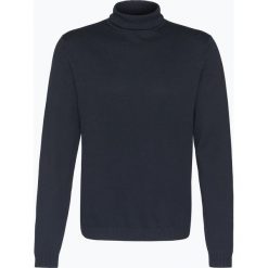 Finshley & Harding - Sweter męski – Pima-Cotton/Kaszmir, niebieski. Niebieskie swetry klasyczne męskie Finshley & Harding, m, z bawełny. Za 249,95 zł.