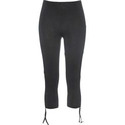 Legginsy rybaczki bonprix antracytowy melanż. Spodnie damskie bonprix. Za 44,99 zł.