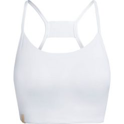 Top MONREAL LONDON Biały. Białe bluzki damskie Monreal London, l, bez wzorów, z dzianiny, z okrągłym kołnierzem, z krótkim rękawem. W wyprzedaży za 330,00 zł.